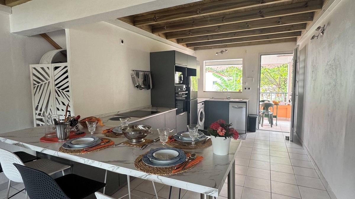Case-Pilote Apartment | F3 Villa Mamour Bord de Mer Case Pilote
