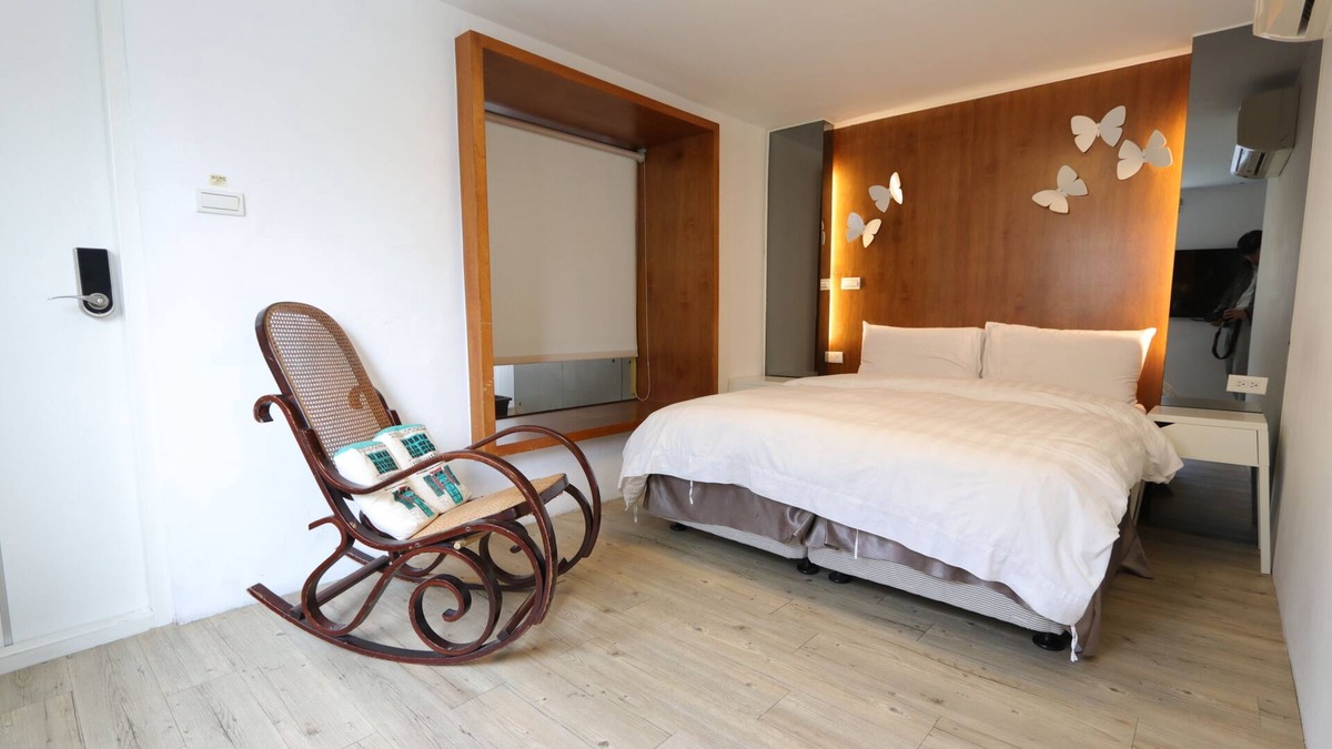 West Central District House | F302 Double room in Tainan Shengnong Old Street, Xinyi Street