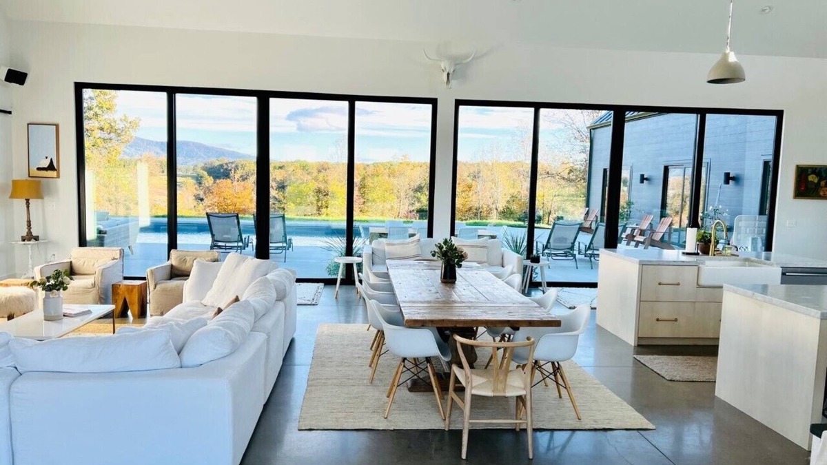 Batesville Other | FAB MODERN BARN w/heated pool, views & 21+ acres - close to UVA & Vineyards!