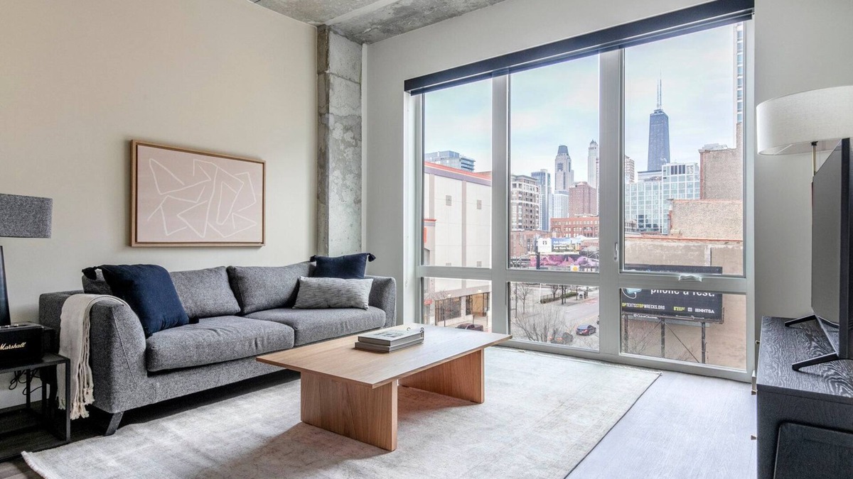 Killgubbin Apartment | Fab River North 1BR w/Sky Terrace, Yoga Studio & Grills, by Blueground