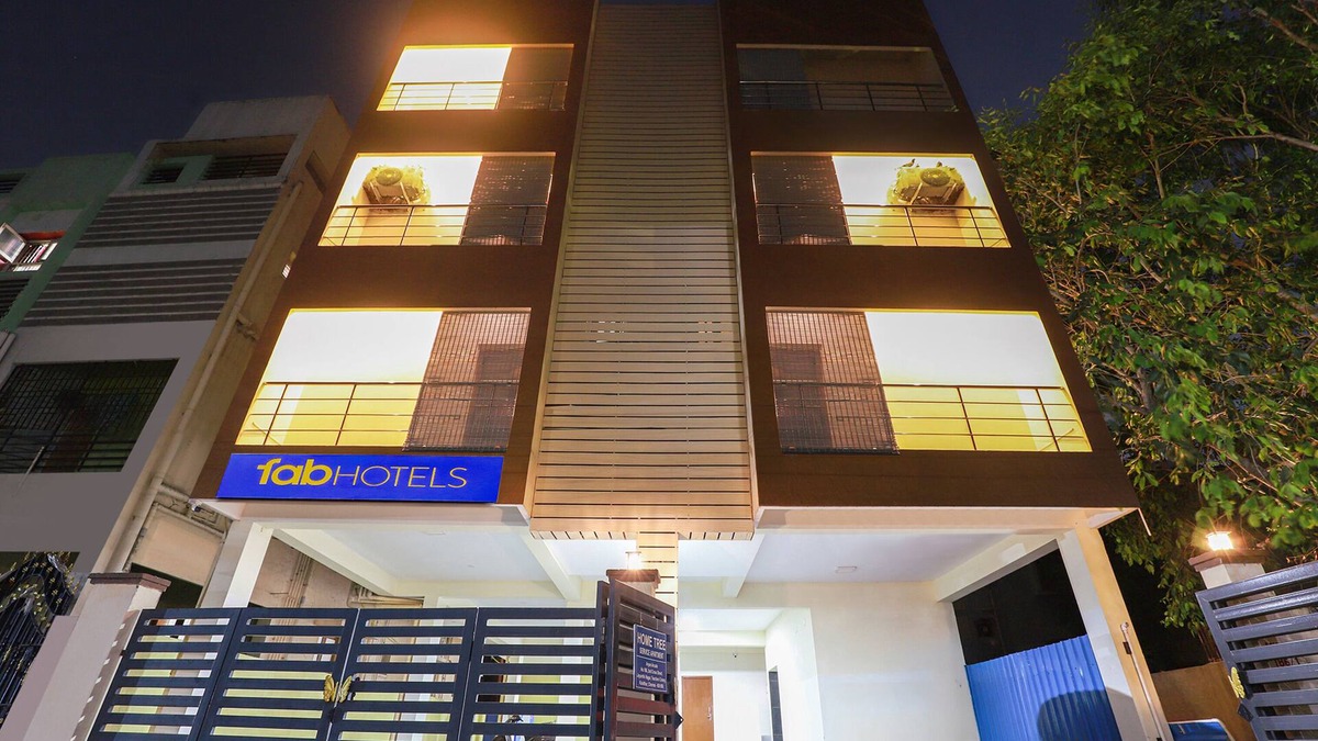 Central Chennai Hotel | Fabhotel Home Tree Service Apartment Kolathur
