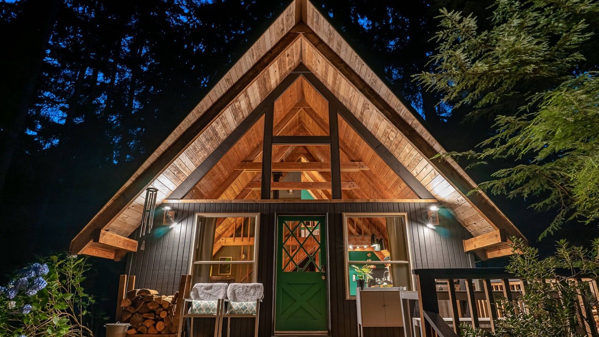 Clinton Cabin | Fabulous 2 Bedroom/2 Bath A-frame Retreat - The Coolest Place On Whidbey Island!