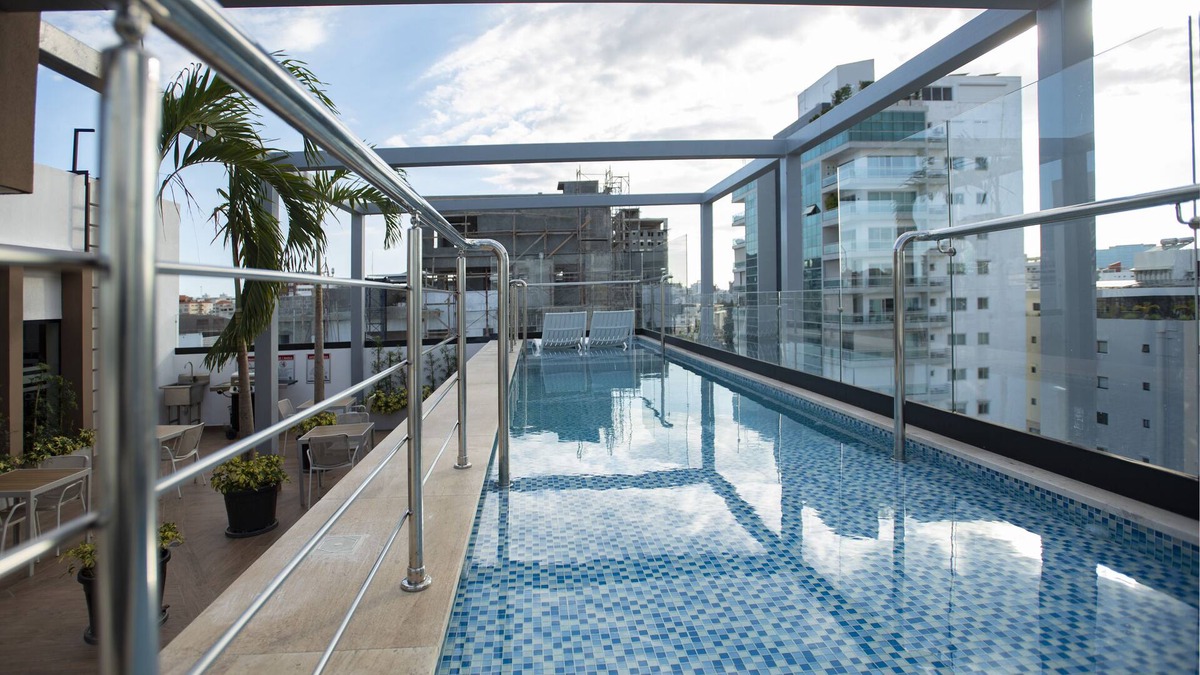 Downtown Santo Domingo House | Fabulous Stylish Naco Apartment Rooftop Pool