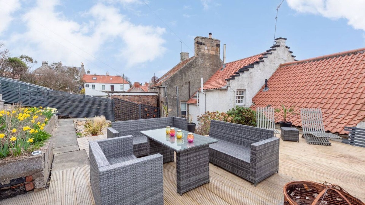 St Monans Cottage | Fabulous three-storey townhouse with stunning outside space and amazing views