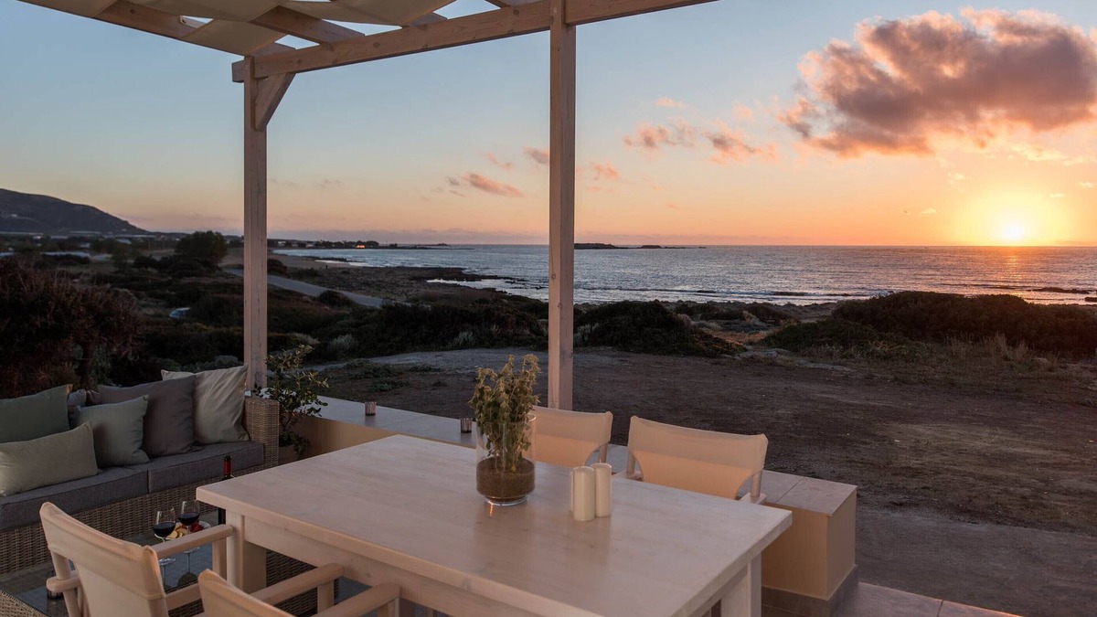 Limeniskos Villa | Falasarna Seafront House I Luxury 50 m. to the Sea