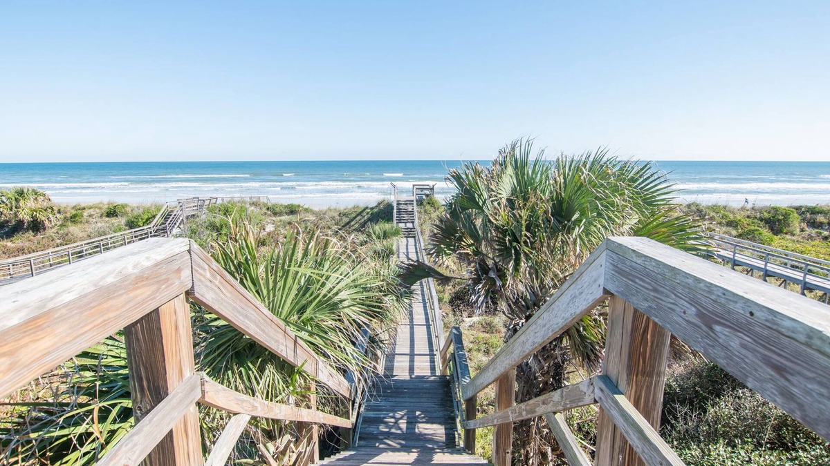 Crescent Beach Condo | Fall discounts/Steps to Beach, Pool, Dock/Renovated/Beach Supplies/St.Augustine