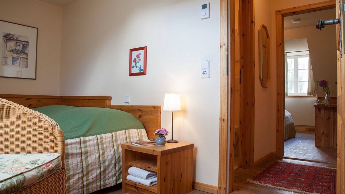 Niemegk Apartment | Familienzimmer mit Du/wc
