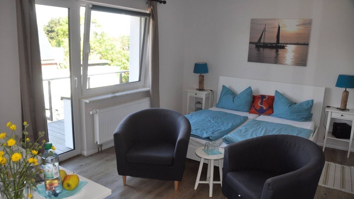 Puttgarden Apartment | Familienzimmer mit Dusche - Zi 2 Fam - Hus Seeblick