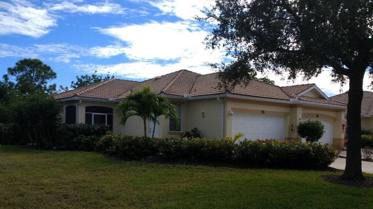 Burnt Store Villa | Family And Pet Friendly, Two Bed Room Villa With Garage. Steps From Heated Pool.