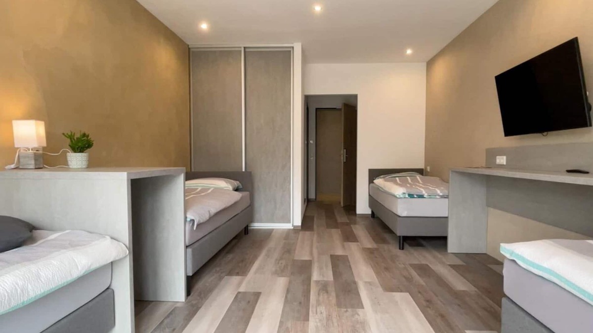 Neunkirchen a. Sand Apartment | Family apartment for up to 4 people with modern bedroom