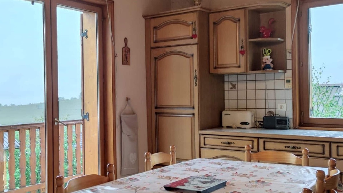 Albiez-le-Vieux Ski Chalet | Family chalet 2*, near slopes and center, south terrace, mountain view