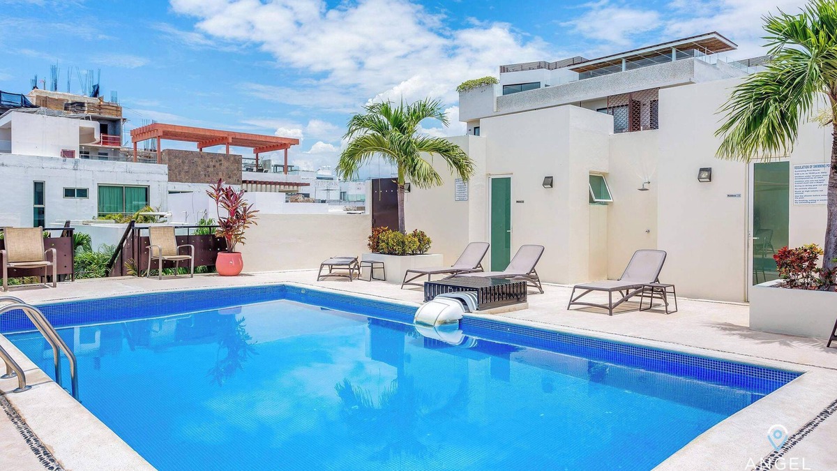 Zazil-ha Condo | Family Condo, BBQ, Pool, Steps to 5th Ave & Beach