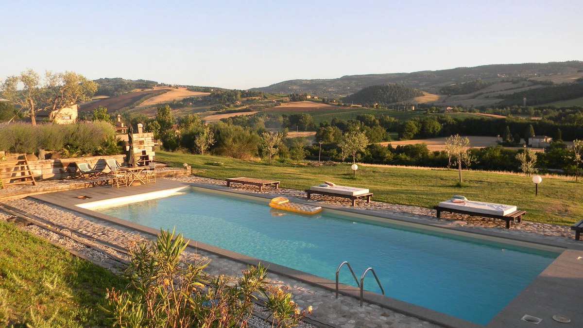 Todi House | Family Country House with garden and swimmingpool