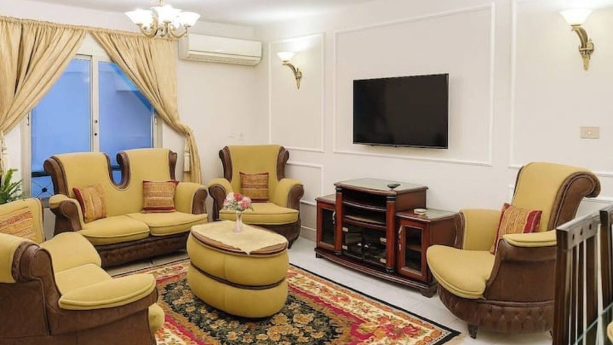 Al Rehab Apartment | Family-Friendly 2BR Apt | Rehab Center