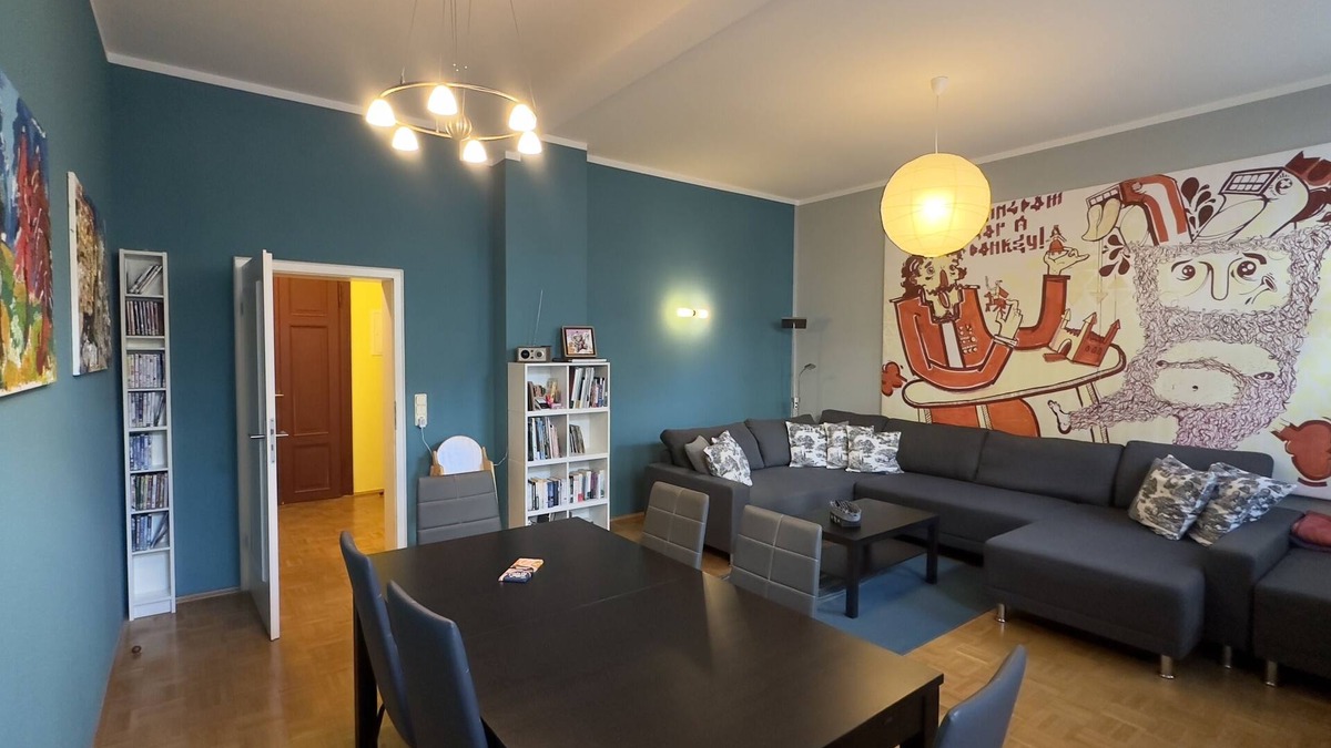 Dresden Apartment | Family-friendly 3-room apartment in the middle of hip Pieschen