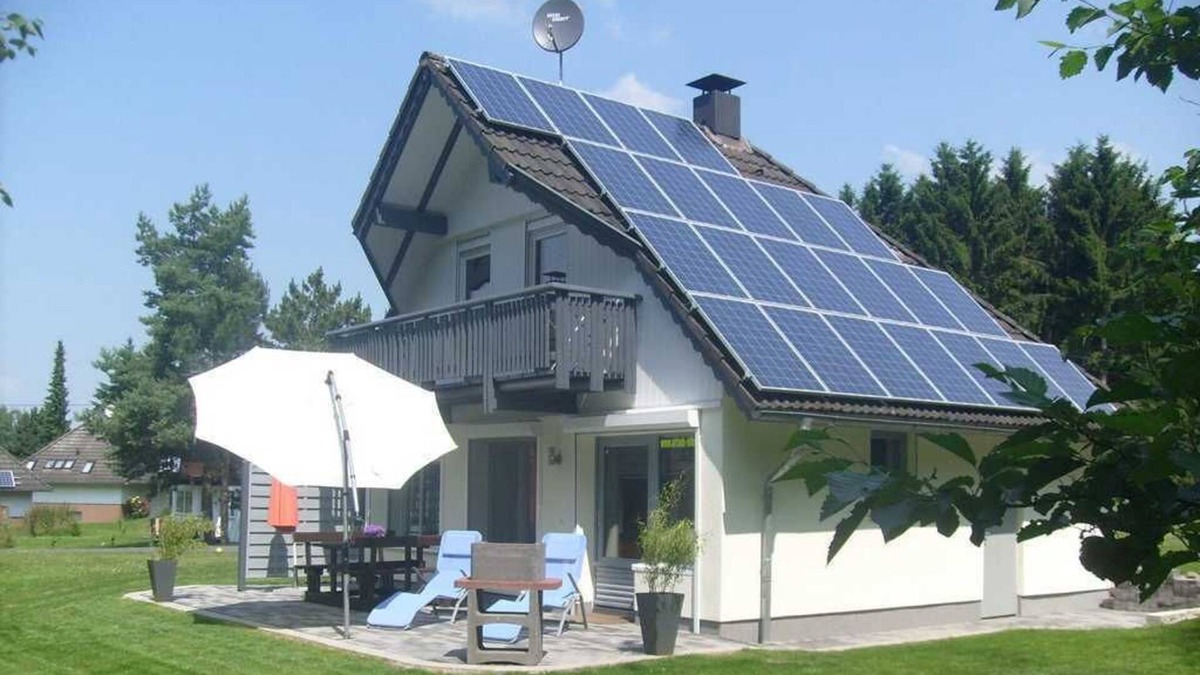Feriendorf Silbersee House | family friendly holiday house with south facing terrace directly Waldrandlage