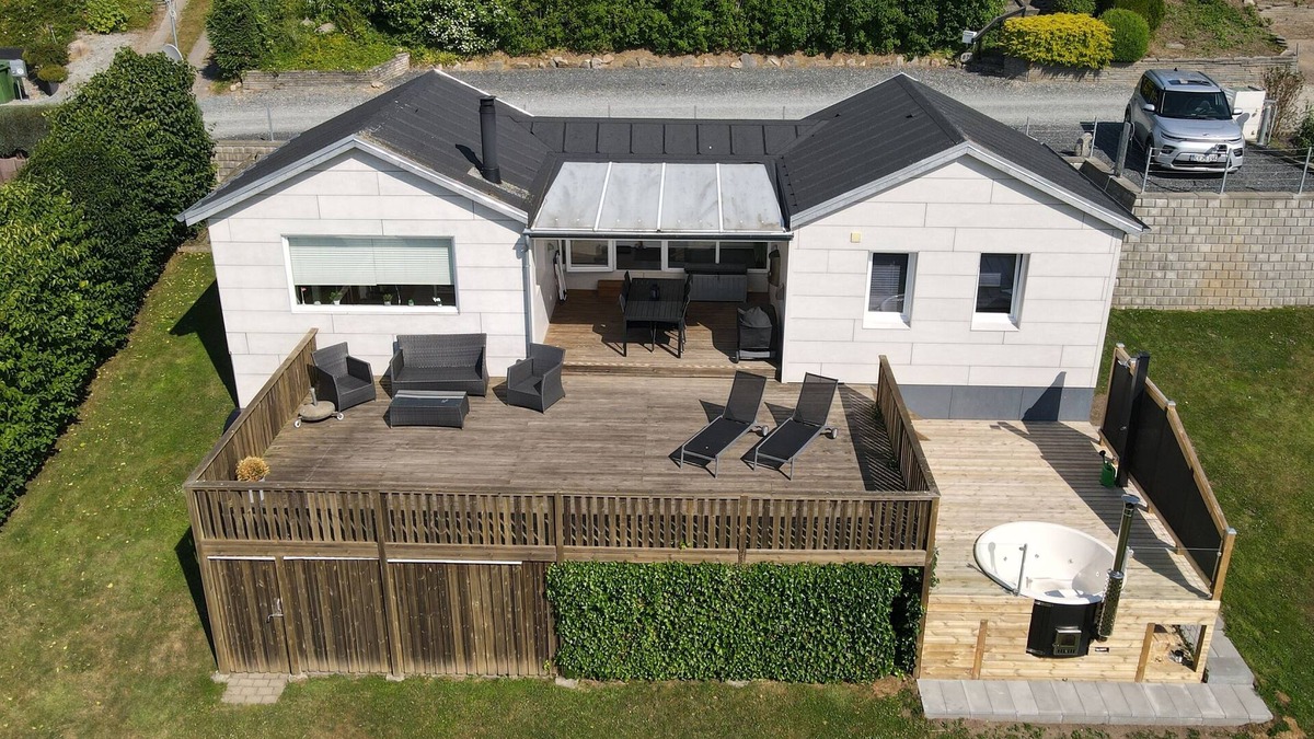 Aabenraa House | Family-friendly holiday home with a panoramic view of the Aabenraa Fjord
