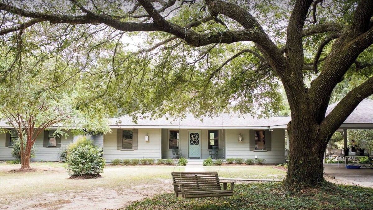 Fluker House | Family friendly home on 20 acres with small beach on 4 acre pond.