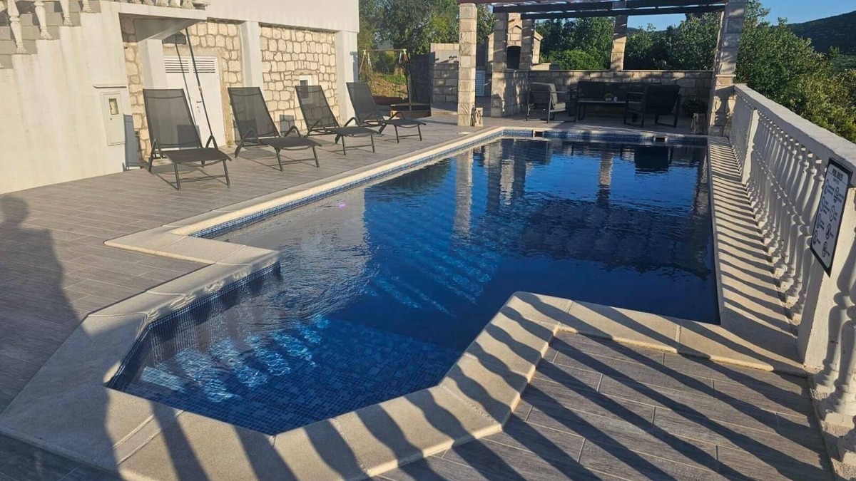 Ston House | Family friendly house with a swimming pool Zabrđe, Pelješac (K-24356)