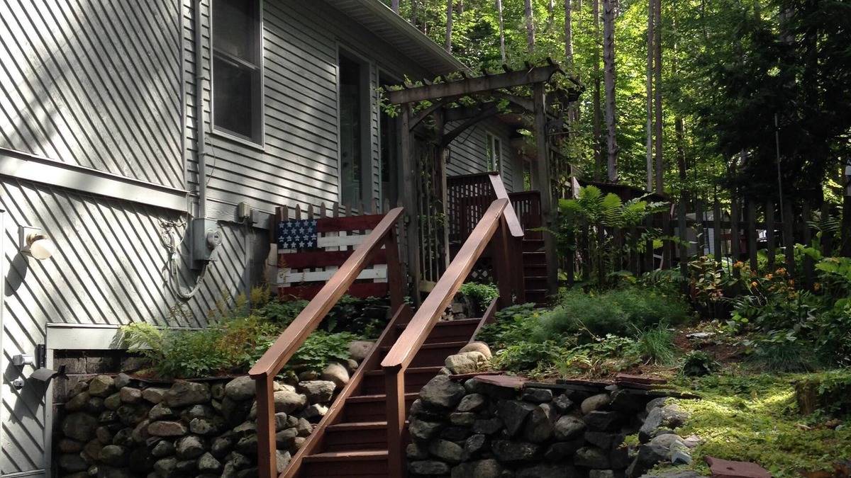 Lake Luzerne-Hadley House | Family friendly lakehouse getaway just steps away from the lake.