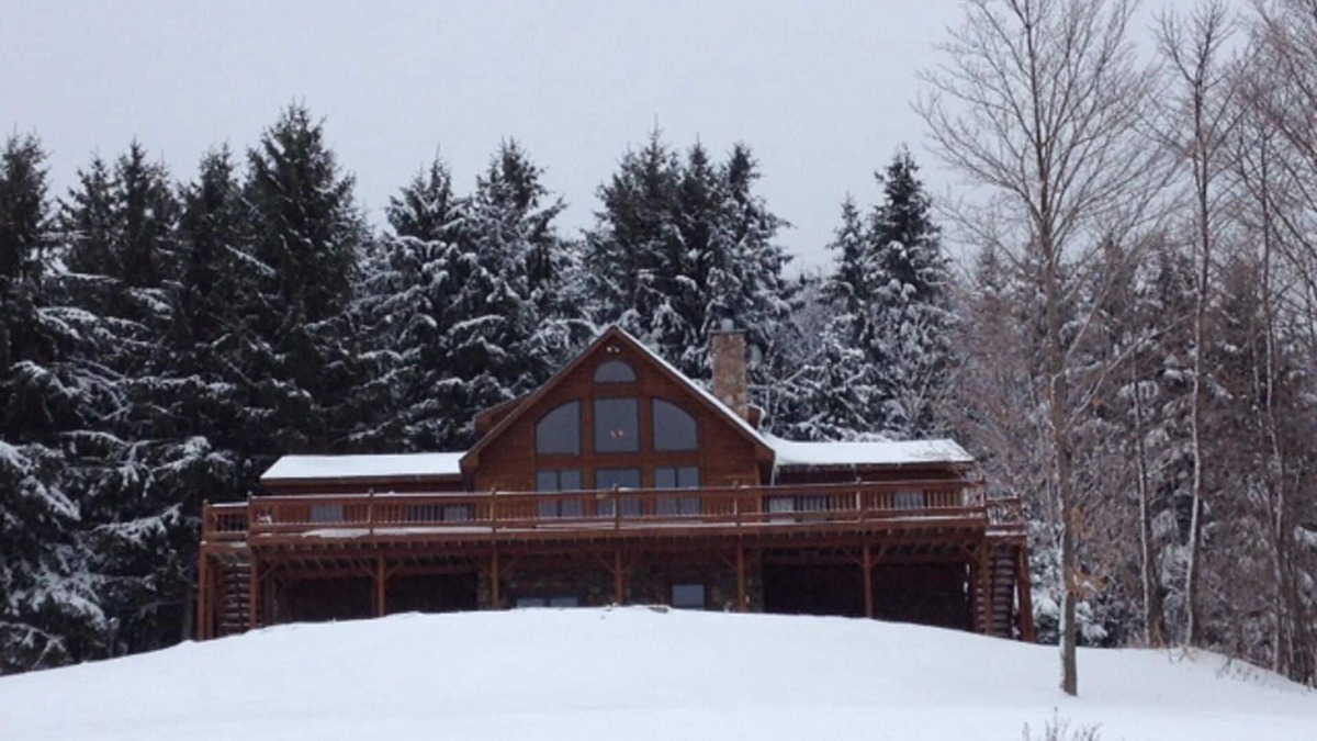 Blodgett Mills House | Family Friendly Log House At Greek Peak Mountain Resort