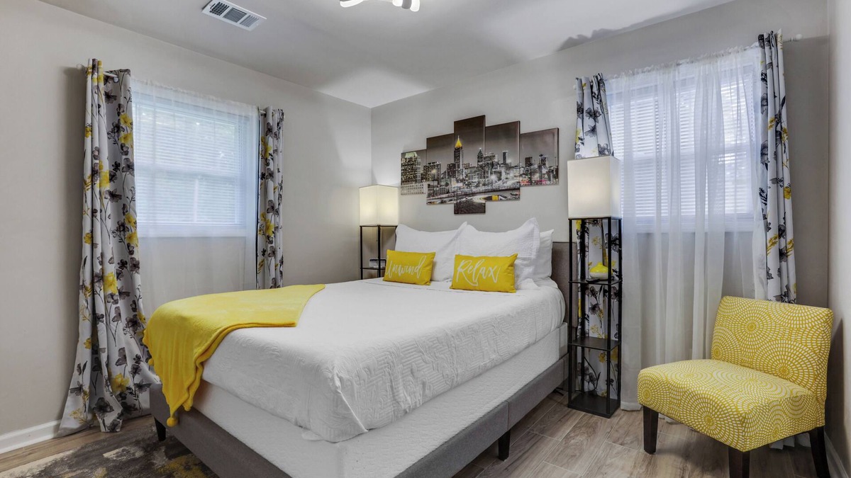 Church Street House | Family-Friendly near Airport, Screened Deck, Backyard Oasis, Workspace & Parking
