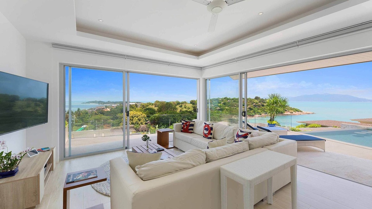 Moo 5 Villa | Family &Friends 3 En-suites Private Villa, Infinity Pool, Seaview, walk to beach