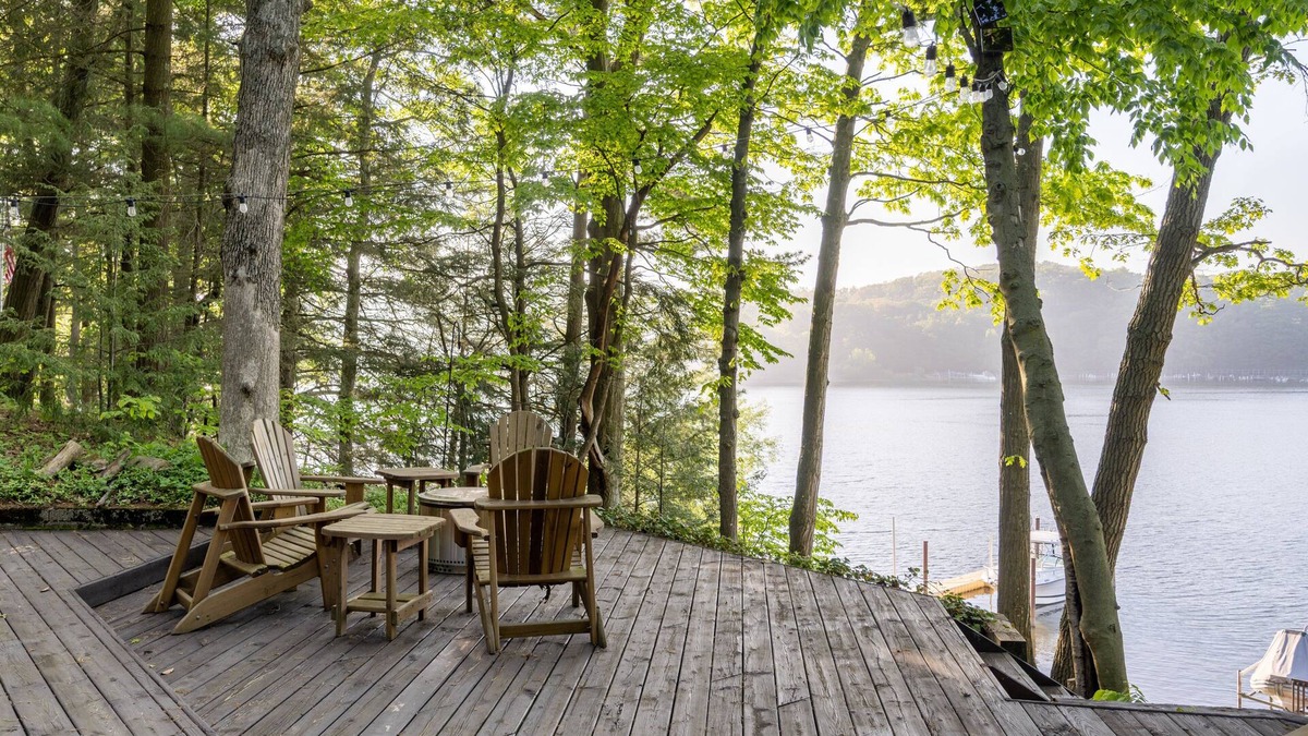 Port Sheldon House | Family Home w/Water Views & Lake MI Assoc Beach Access