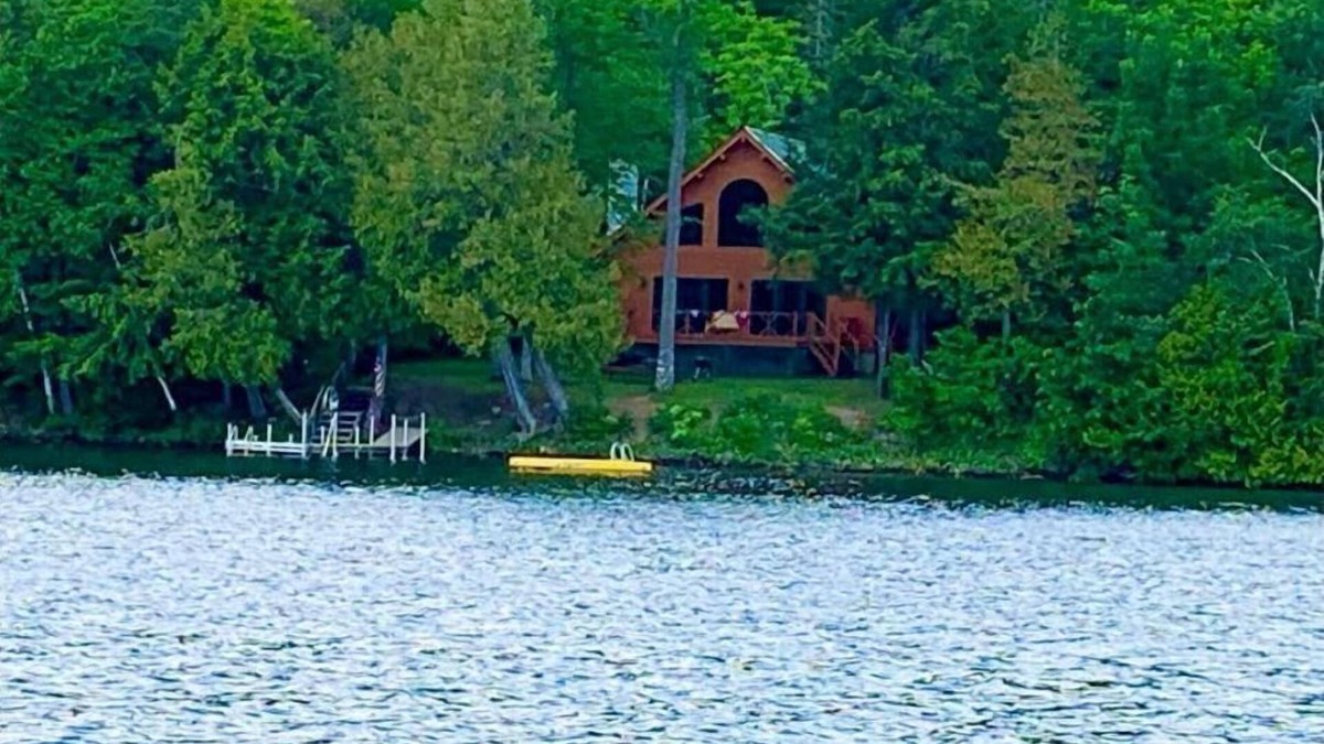 Island Falls House | Family Lake House in Island Falls
