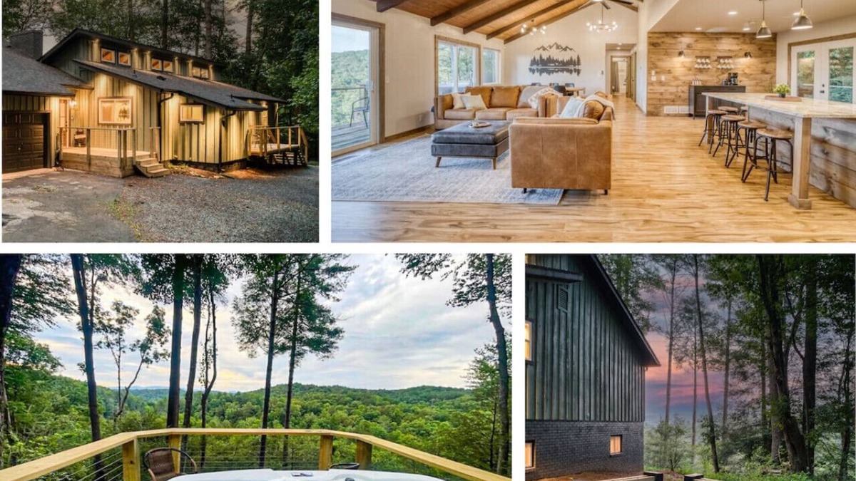 Ellijay Cabin | Family Lodge | Hot Tub-Theater-Game Room-Fire Pit