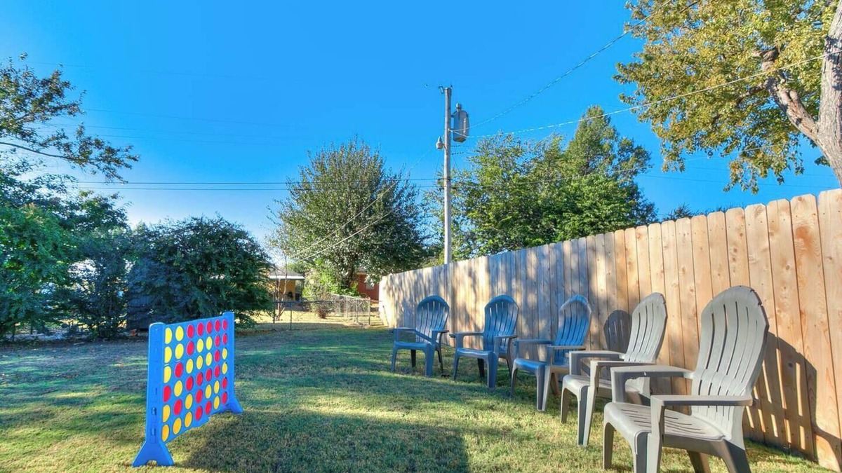Central Oklahoma City House | Family-Ready Home w/Full Kitchen + Fast WiFi