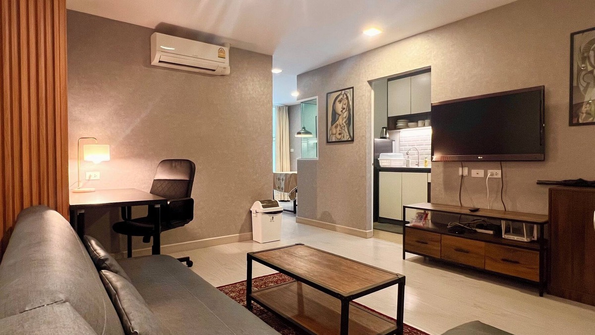 Hua Mak Apartment | Family room 3-4 people (1 extra bed)