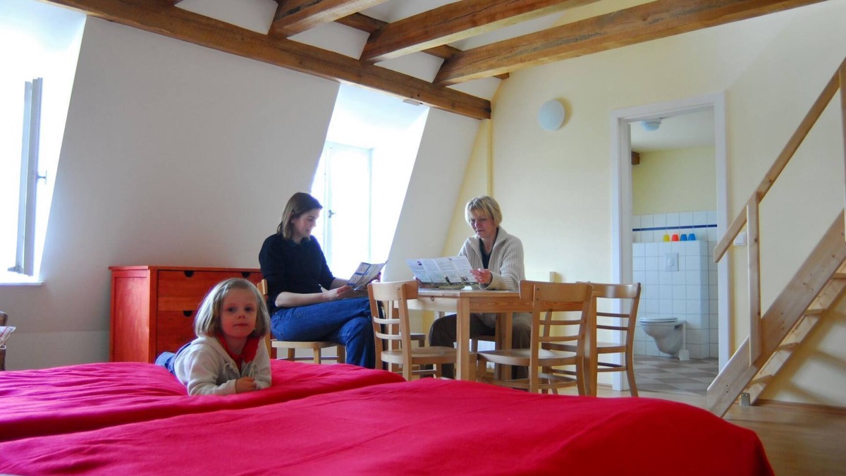 Petkus Apartment | Family room, shower/WC, breakfast (2 adults + 2-4 children)