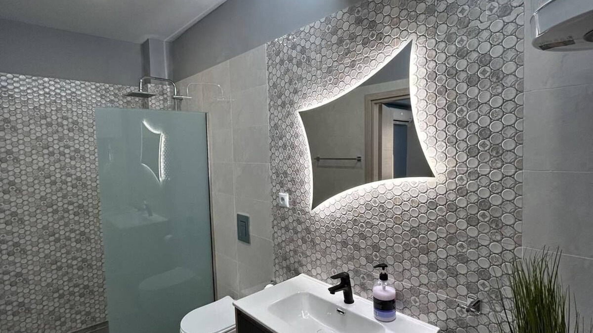 Drama Apartment | Family size apartment 45 sq.m, 5 min away fto the AGIA BARBARA springs