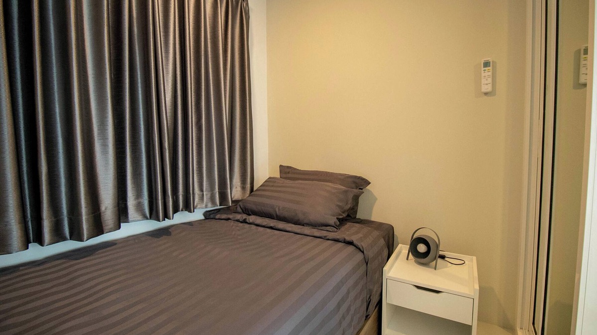 Kram Condo | Family-sized condo with well equiped kitchen, AC, Balcony and near by the beach
