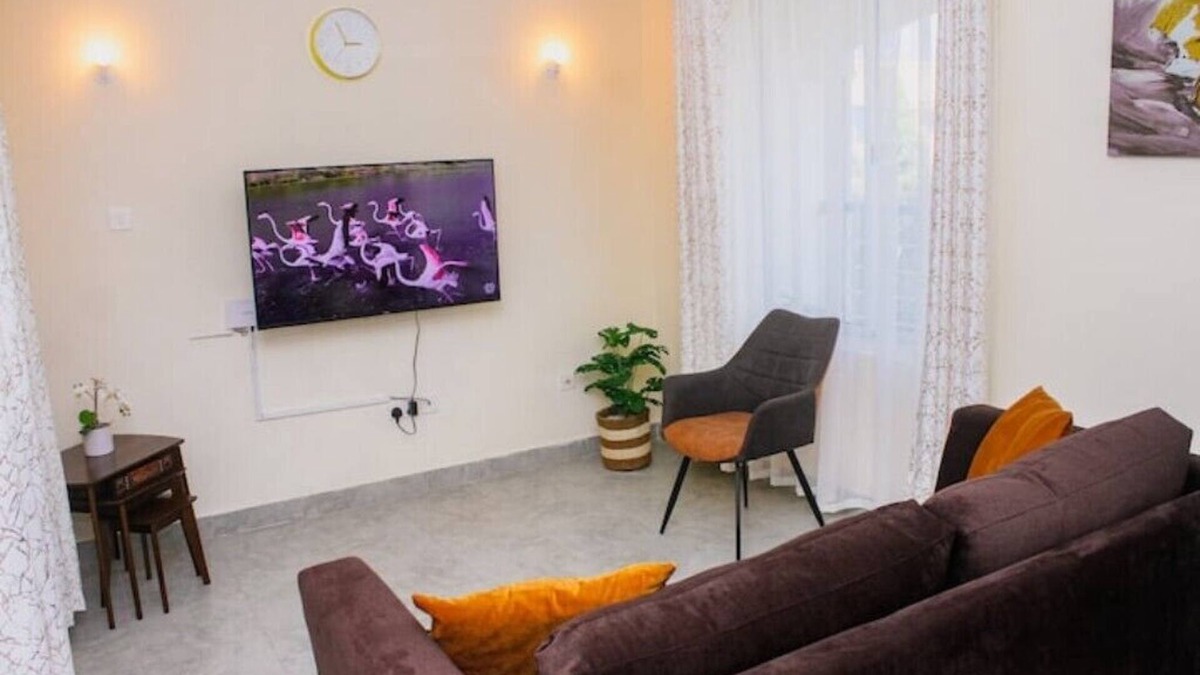 Bamburi Apartment | Family-sized Two Bedroom Apartment few minutes drive to the beach