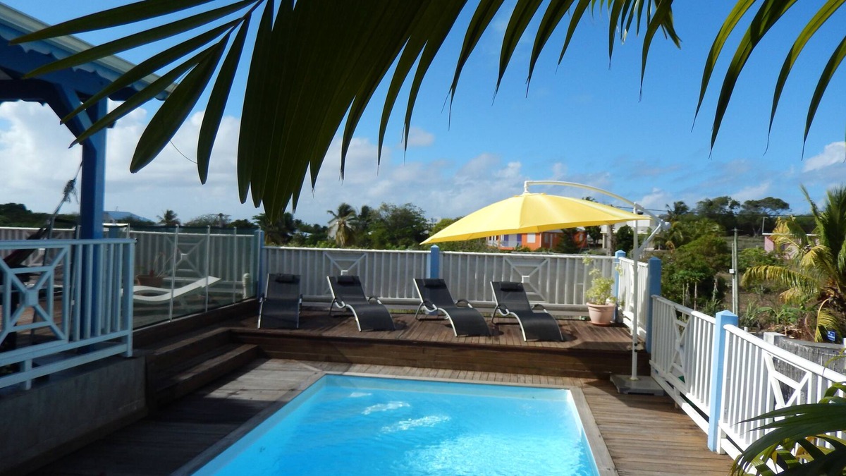 Sainte-Anne Villa | Family villa Koris Coquillages - swimming pool - near Sainte-Anne beaches