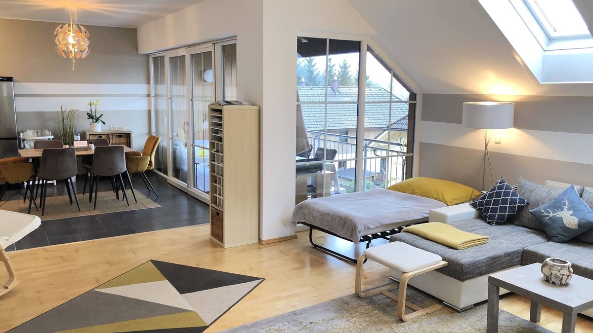 Steinbach am Attersee Apartment | Fantastically beautiful apartment with lake and mountain views
