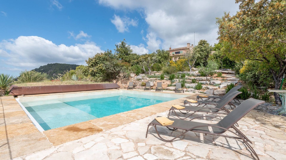 Urbanitzacio Es Verger Villa | Fantastic Country House with Pool, Terraces and Wi-Fi; Parking Available