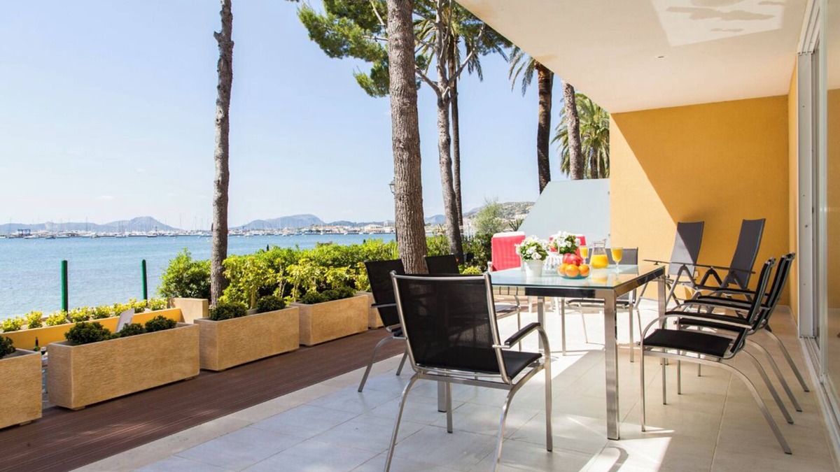 Puerto de Pollensa Apartment | Fantastic ground floor apartment on Pinewalk with amazing views