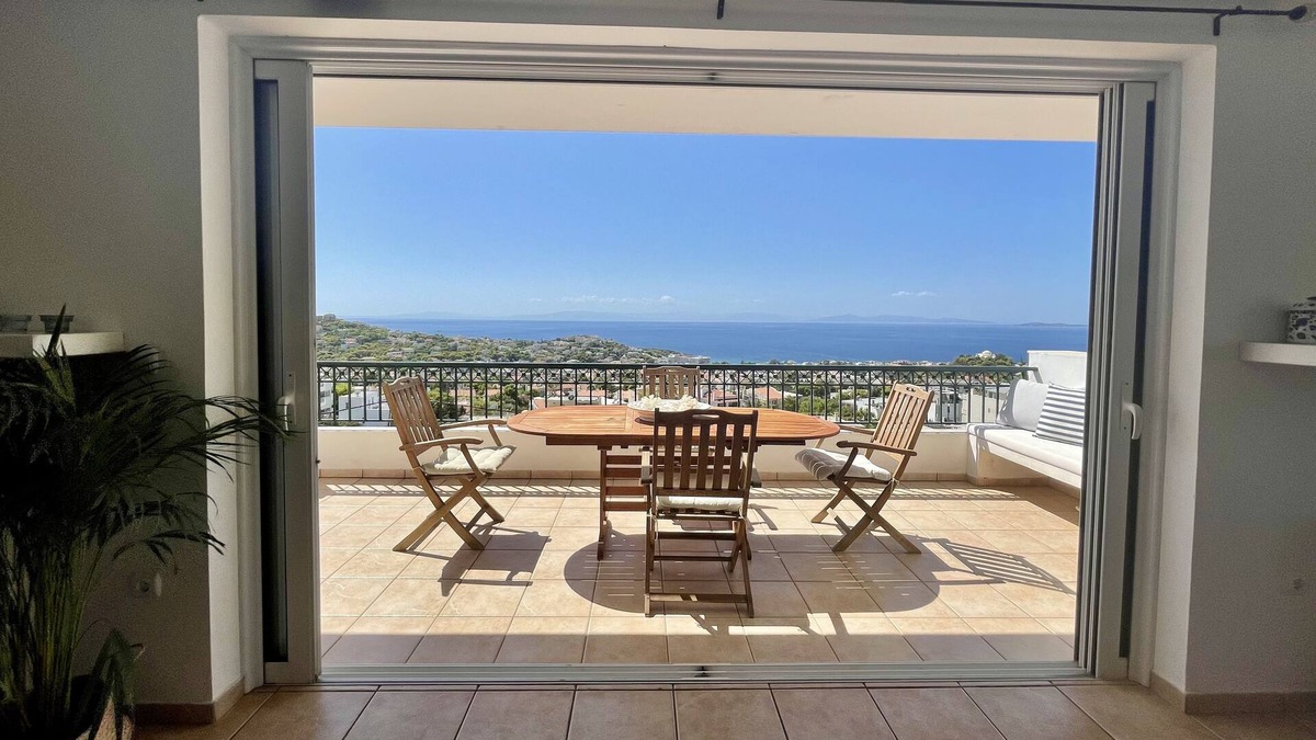 Saronida Villa | Fantastic Penthouse - Amazing Sea View