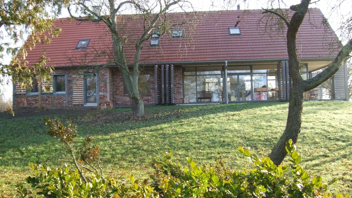 Geestgottberg House | Fantastic secluded location on the river Aland in a nature reserve.