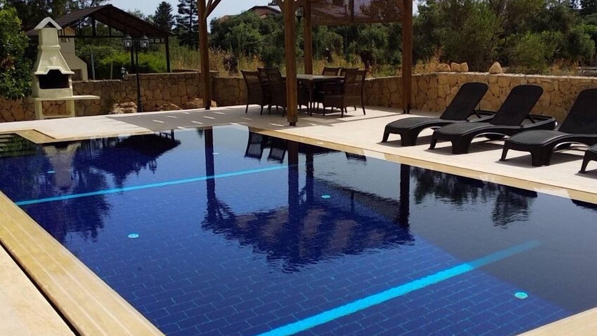 Ozankoy Villa | Fantastic villa with spectacular pool and views, free WiFi, 5 mins from beach.