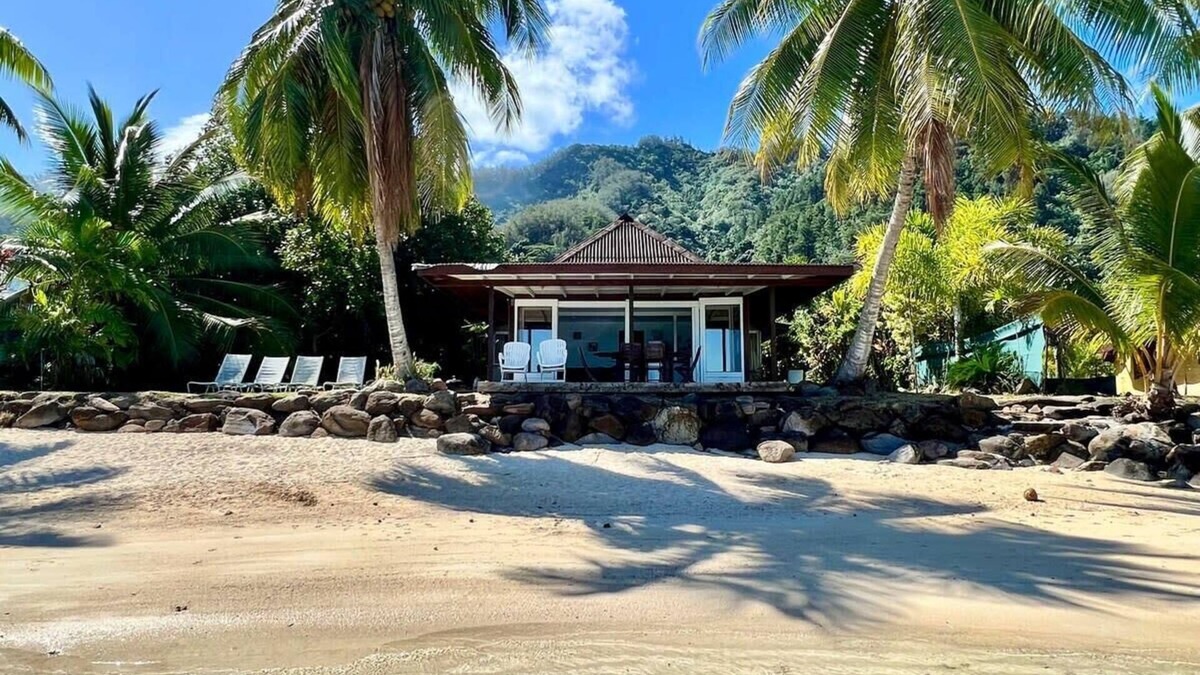 Moorea-Maiao Cottage | Fare Matairoa - Cozy Cottage w Pretty Beachfront