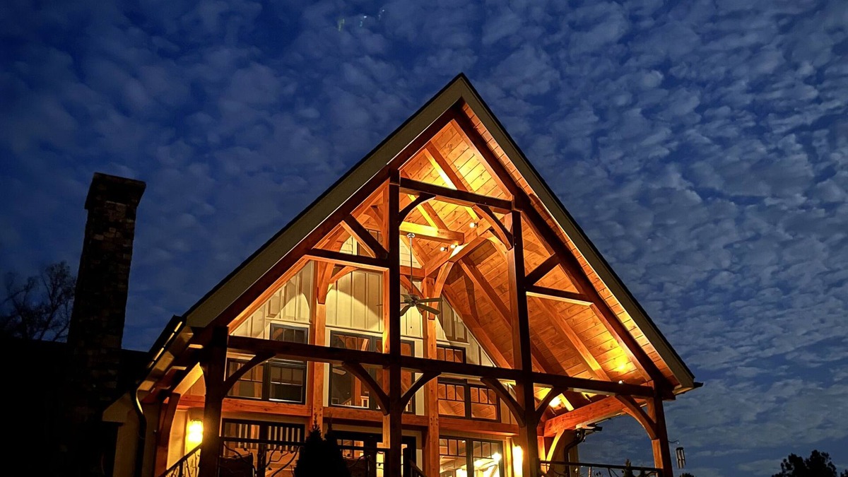 Vein Mountain House | Farm Stay with animals in beautiful Timber Frame House in the Foothills of W. NC