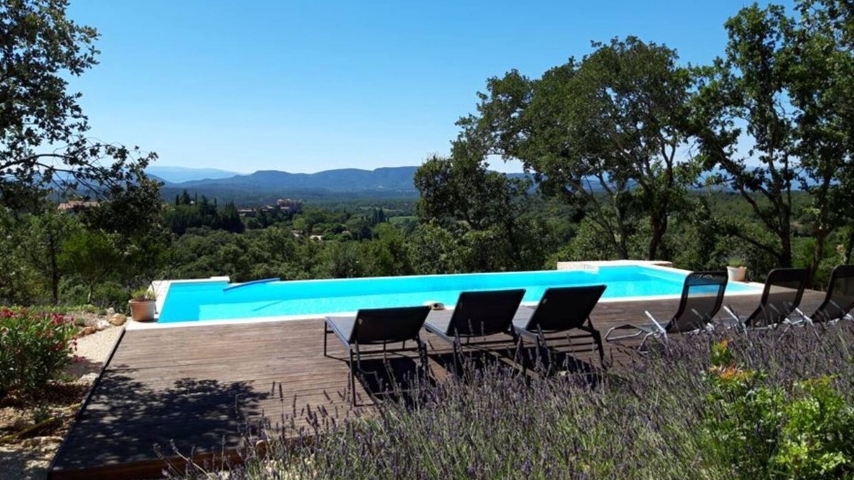 Labastide-de-Virac House | Farmhouse for 6 people with heated swimming pool, jacuzzi, sauna south of France