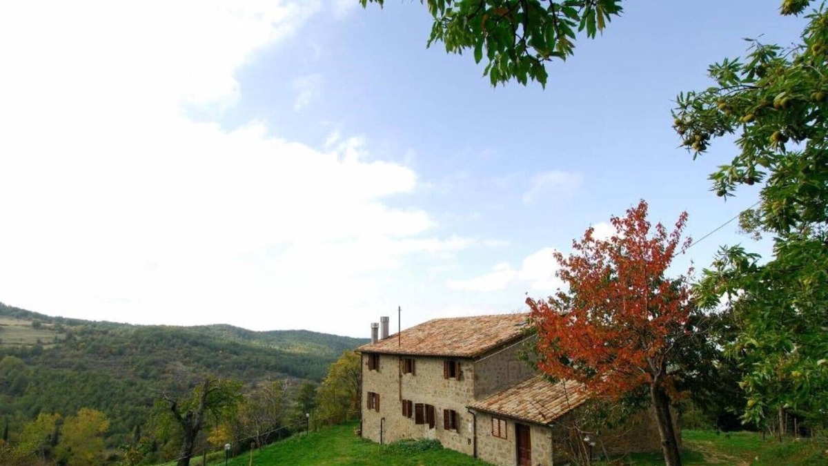 Vivo dʼOrcia Apartment | FARMHOUSE LA PIAGGIA - Apartment with Garden View