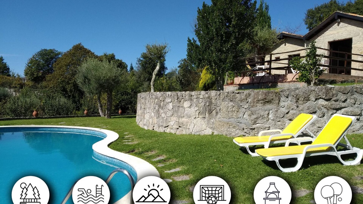 Povoa de Lanhoso Other | Farmhouse with pool and grill in a quiet area. Halfway to Braga and Geres