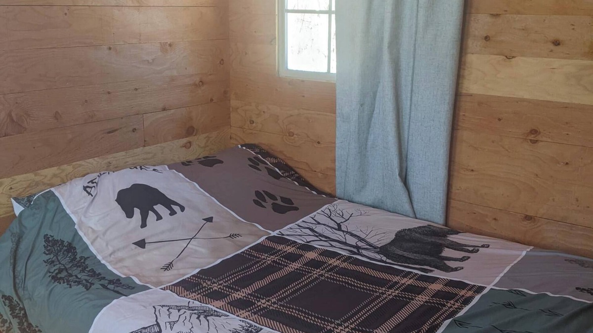 Dedham Cabin | Farmstay in a tiny shack with view on horse & goat pasture