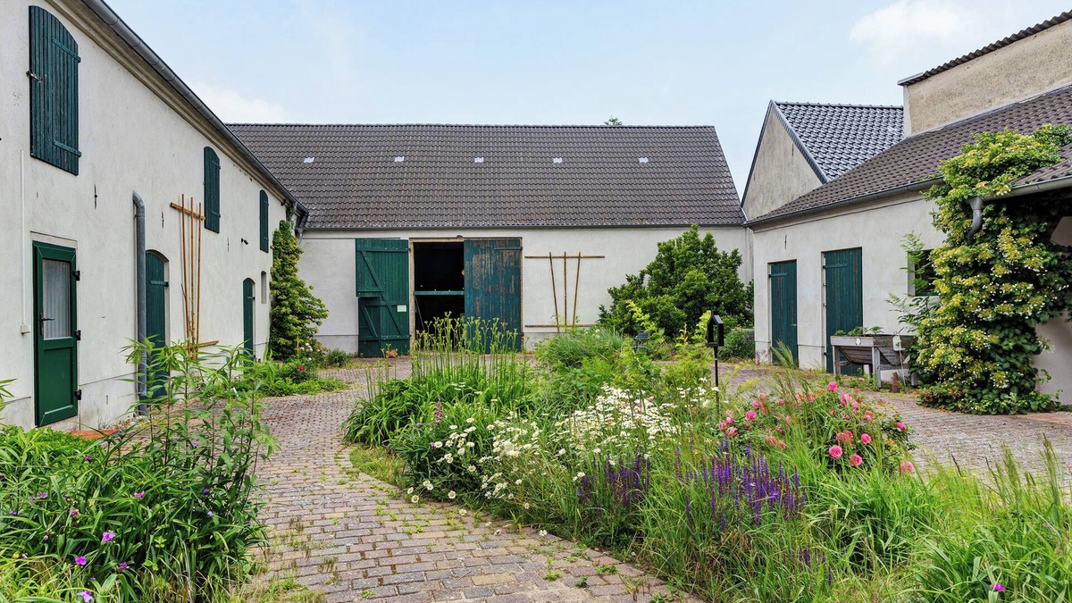 Ziesar Other | Farmstead 'Vierseitenhof' with Private Pool, Private Terrace and Wi-Fi